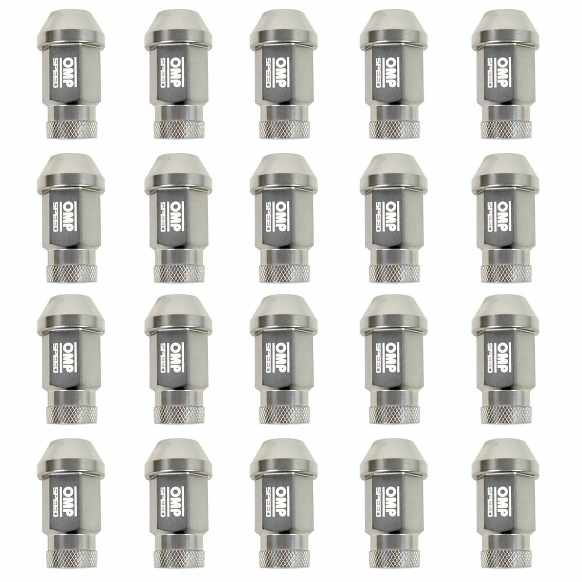 Set Vis OMP 7075 M12 x 1,25 40 mm 20 uds Anthracite